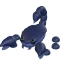 Halloween Blue Scorpion
